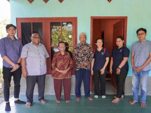 Kunjungan kasih Lansia KLMTD Paroki Kelor