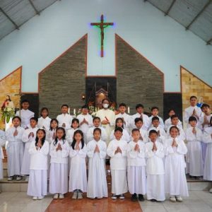 Komuni Pertama Paroki Kelor 2026