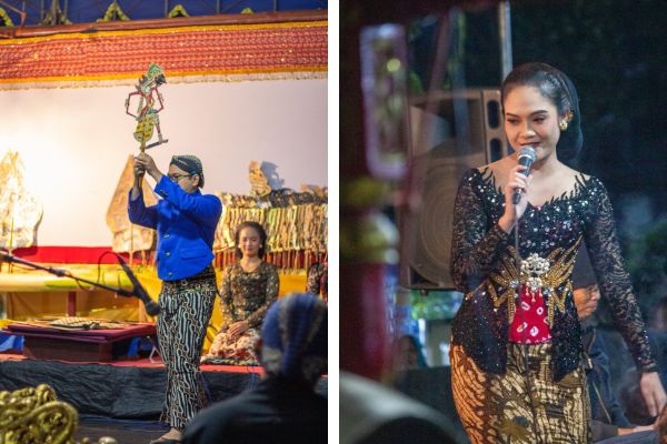 Penampilan Romo Handi dan bintang tamu Elisha