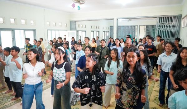 Keceriaan Remaja Paroki Kelor