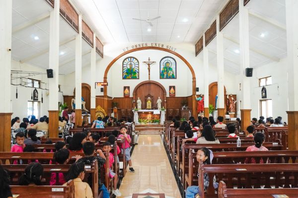 Misa dan Sarasehan Pelajar Paroki Kelor